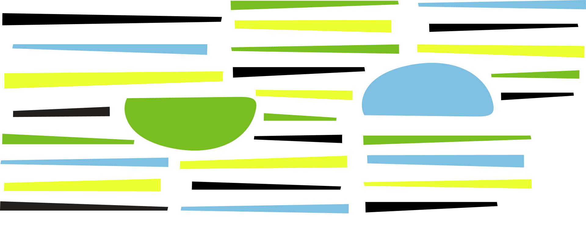 green, blue and yellow lined background